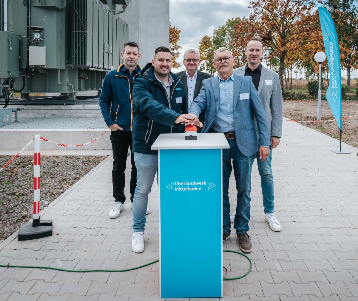 Umspannanlage in Freistett Eröffnung
